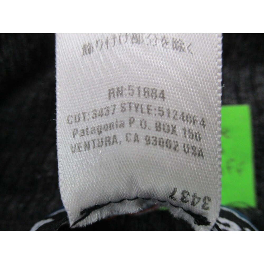 Patagonia Sweater Mens Small S Gray Knit Wool Full Zip - Picture 11 of 11